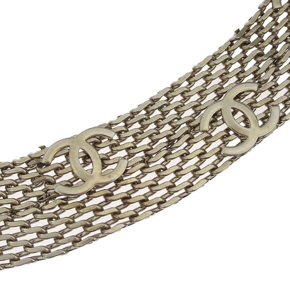 Chanel Chain Belt Silver Small Good 97A 116270 - Picture 2 of 4